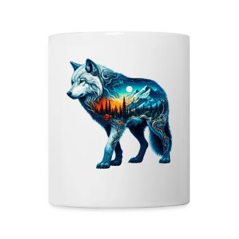 Wolf - Mug - white - Front