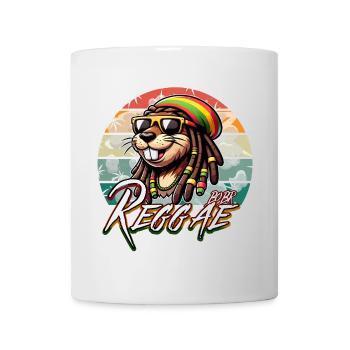 Bober Reggae - Rasta Bobr Marly - Tasse - Weiß - Vorne