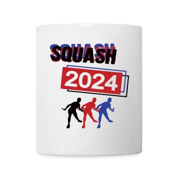 Squash Spielerin Team Turnier Mannschaft 2024 - Tasse - Weiß - Vorne