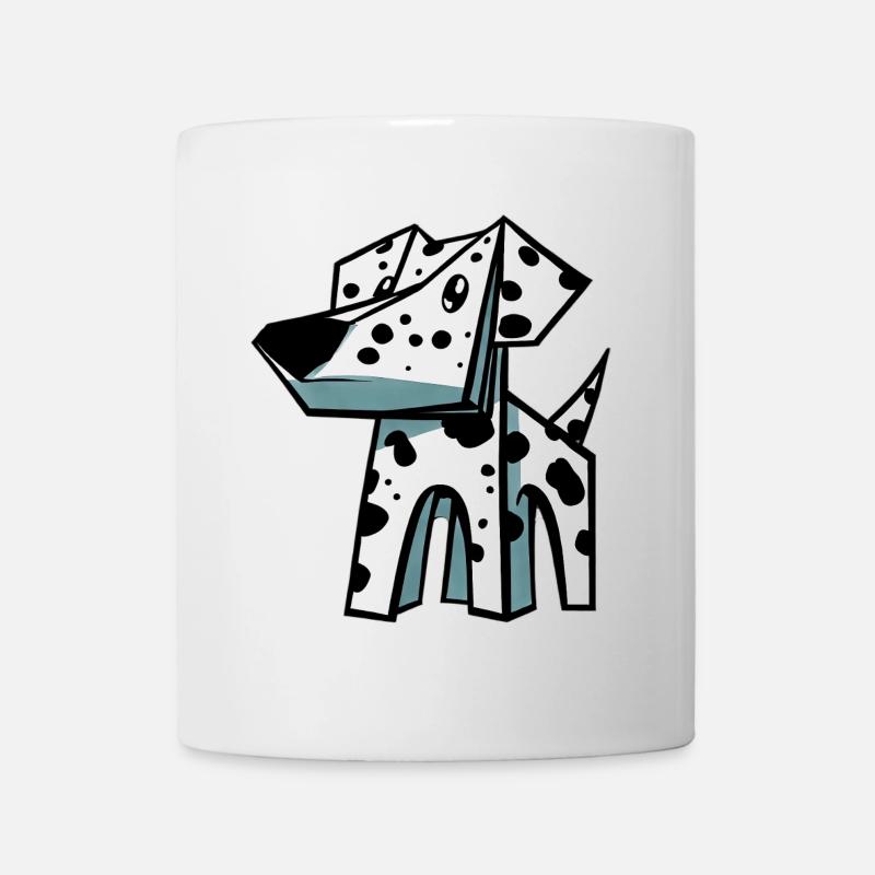 Dalmatiner Hund - Tasse - Weiß