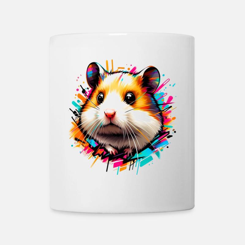 Hamster - Tasse - Weiß