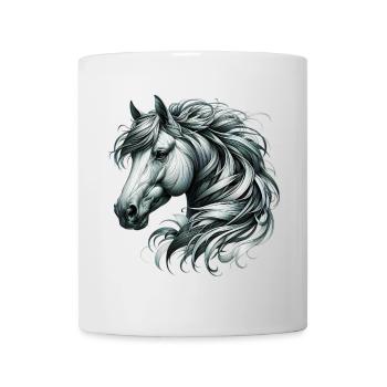 Horse - Mug - white - Front