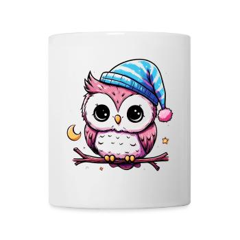 Eule - Tasse - Weiß - Vorne