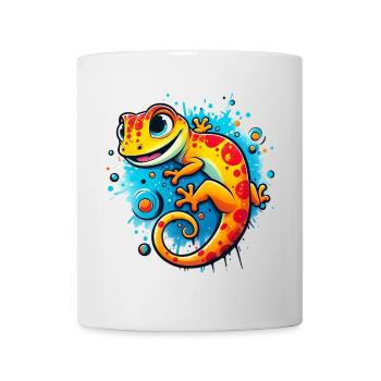 Gecko - Mug blanc - blanc - Devant