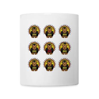 Bären ABI mit Sternen, eine starke Leistung. - Tasse - Weiß - Vorne