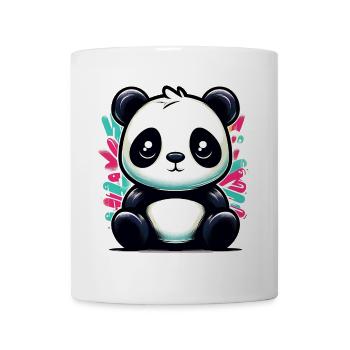Panda - Tasse - Weiß - Vorne