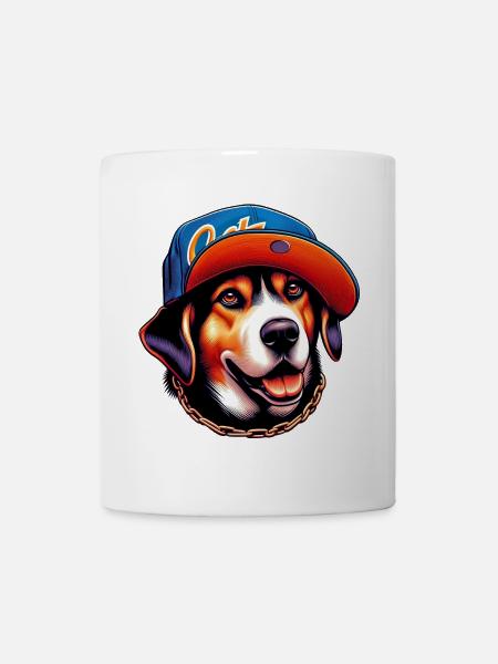 Hund - Tasse - Weiß
