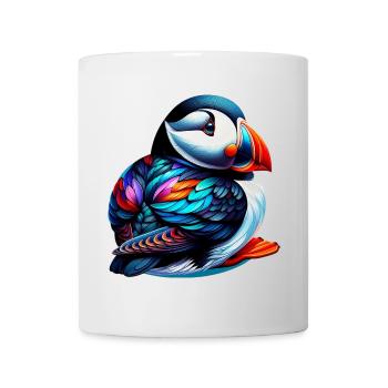 Papageitaucher - Tasse - Weiß - Vorne