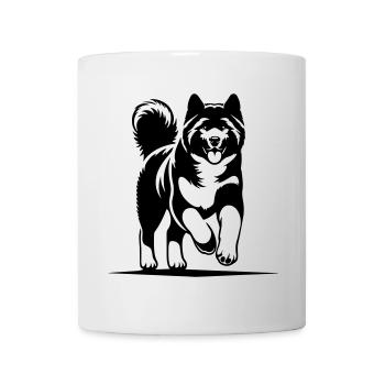 American Akita - Tasse - Weiß - Vorne