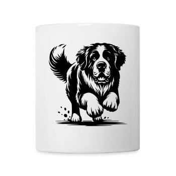Saint-bernard - Mug blanc - blanc - Devant