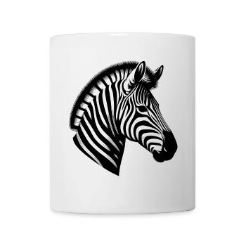 Zebra - Tasse - Weiß - Vorne