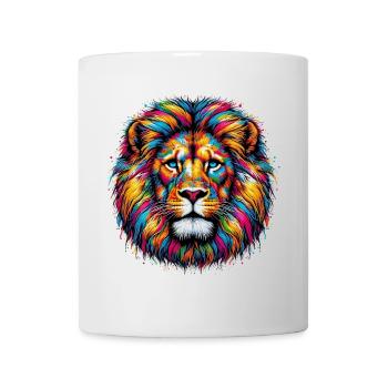 Lion - Mug blanc - blanc - Devant