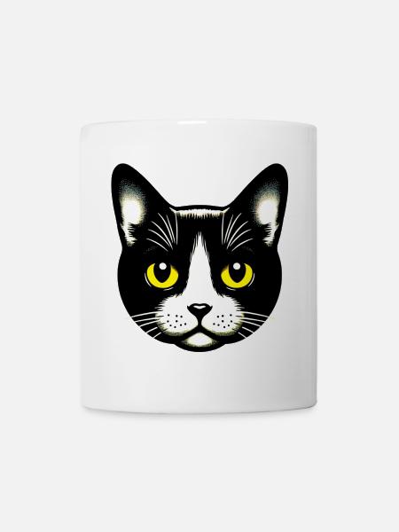 Katze - Tasse - Weiß