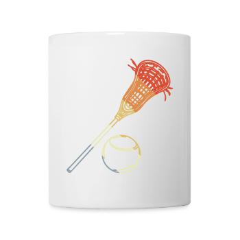 Look vintage de crosse - Mug blanc - blanc - Devant