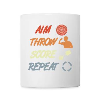 Darts Motivation - Mug - white - Front
