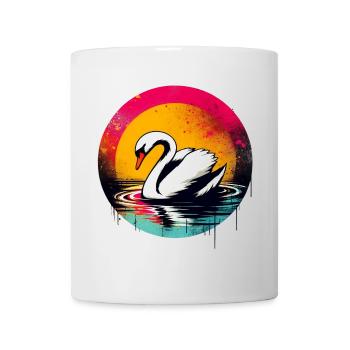 Swan - Mug - white - Front