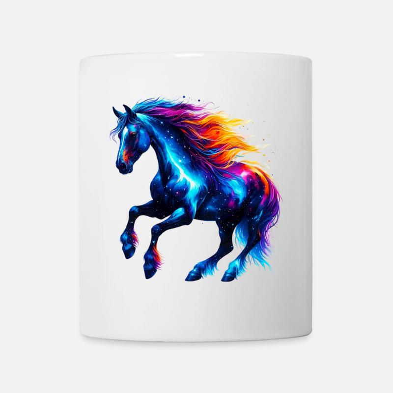 Pferd - Tasse - Weiß