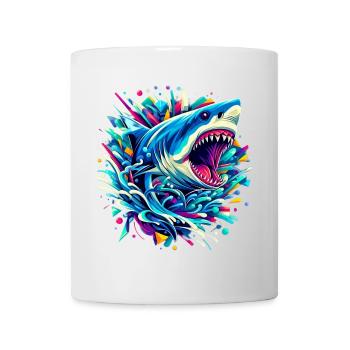 Hai - Tasse - Weiß - Vorne