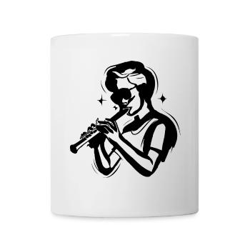 Flute Boy Sketch - Mug - white - Front