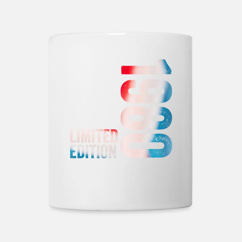 1980 1980 Cadeau d’anniversaire en édition limitée - Mug blanc - blanc