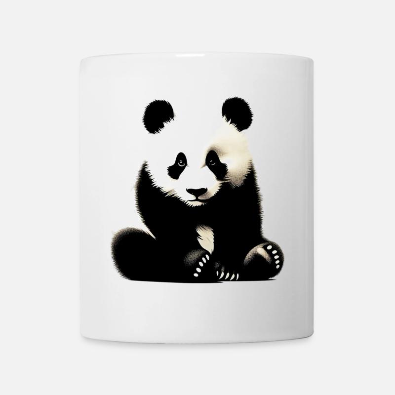 Panda - Tasse - Weiß