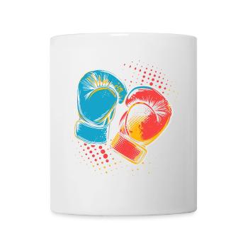 Boxing Gloves Graphic - Mug - white - Front