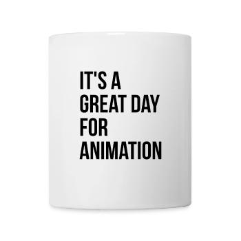 Animation - Tasse - Weiß - Vorne