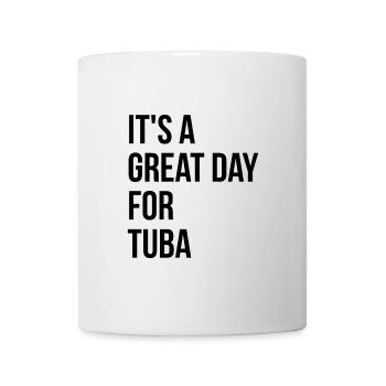 Tuba - Mug - white - Front