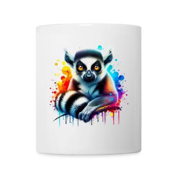Lémurien - Mug blanc - blanc - Devant