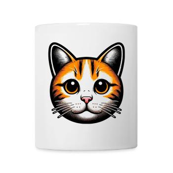 Chat - Mug blanc - blanc - Devant
