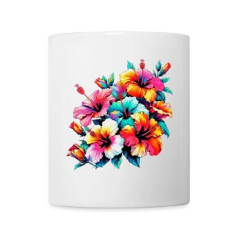 Hibiscus Flowers - Mug - white - Front