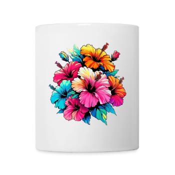 Hibiscus Flowers - Mug - white - Front