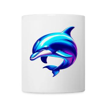 Dauphin - Mug blanc - blanc - Devant