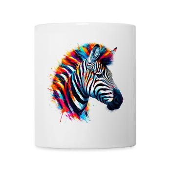 Zebra - Tasse - Weiß - Vorne