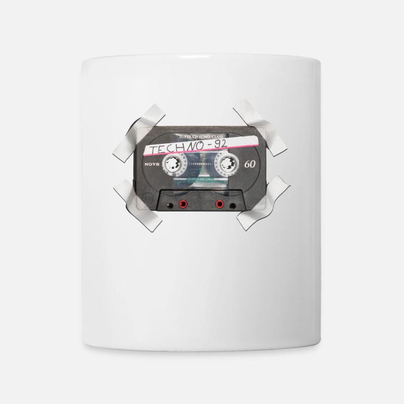 Techno 92 - Mug - white