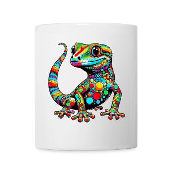 Gecko - Tasse - Weiß - Vorne
