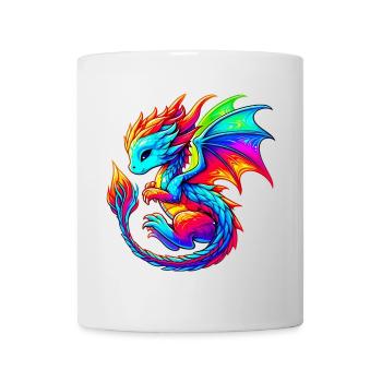 Dragon - Mug blanc - blanc - Devant