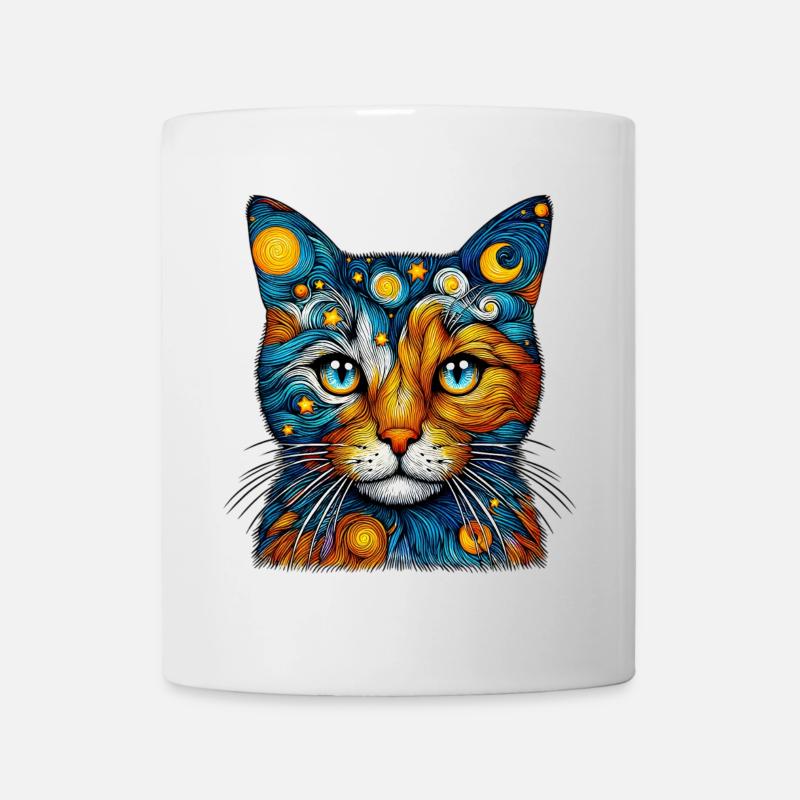 Katze - Tasse - Weiß