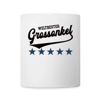 Weltbester Grossonkel Patenonkel Pate Großonkel - Tasse - Weiß - Vorne