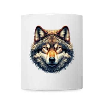 Wolf - Mug - white - Front
