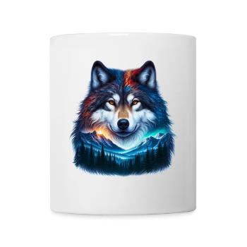 Wolf - Mug - white - Front