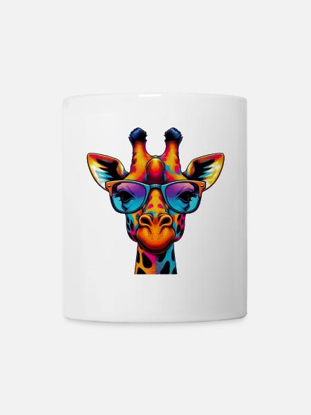 Giraffe - Tasse - Weiß