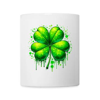Four-leaf clover - Mug - white - Front