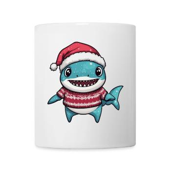 Shark Christmas - Mug - white - Front