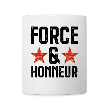 Force et honneur 2 - Mug blanc - blanc - Devant