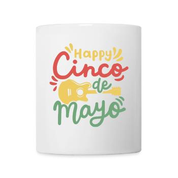 Cinco de Mayo Fiesta mexikanische Party - Tasse - Weiß - Vorne