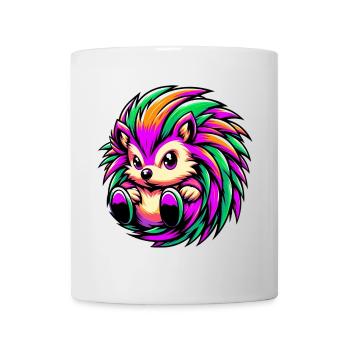 Hedgehog - Mug - white - Front