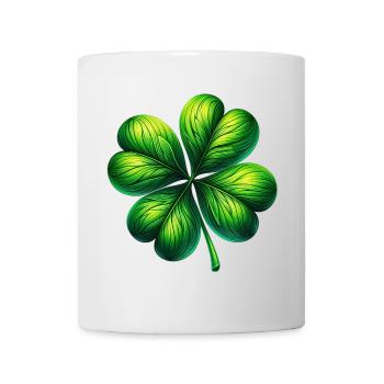 Four-leaf clover - Mug - white - Front