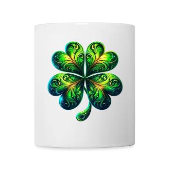 Four-leaf clover - Mug - white - Front