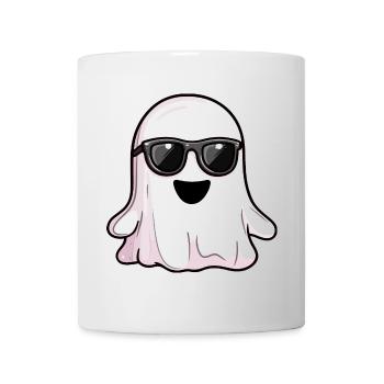 Geist Halloween Sonnenbrille - Tasse - Weiß - Vorne